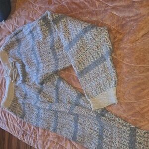 DownEast Gray Knit/Sweater Lounge Joggers